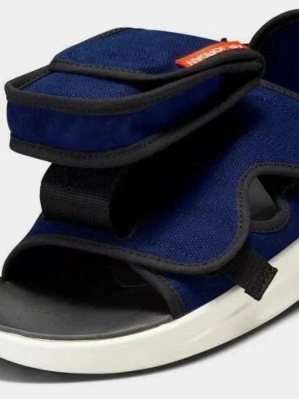 Jordan LS Slide Deep Royal Blue Black White Men's Sandals CZ0791-400 Sz 9 & 11